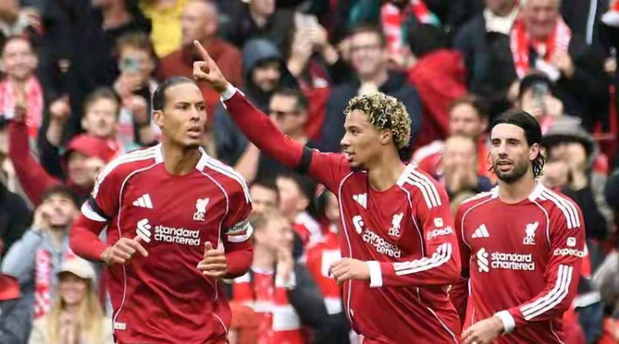 利物浦新赛季连胜开启 对阵宿敌延续强势