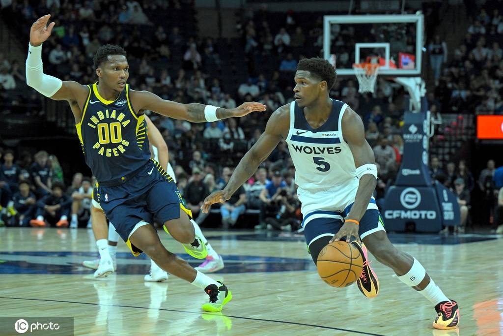 季前赛-爱德华兹17分西卡14+3 步行者加时胜森林狼